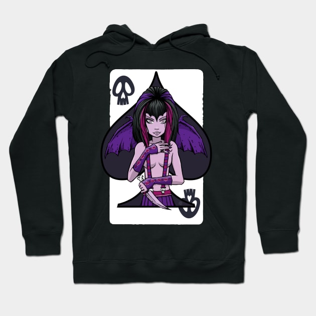 Ace of Spades Hoodie by Plastiqa